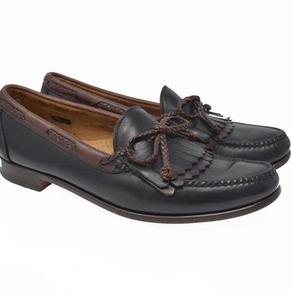 *Allen Edmonds Woodstock Sz 11.5B Leather Loafers main image 5